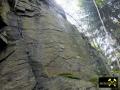 Diabasbombentuff-Felsen am Alten Schloss und im Tal der Sächsischen Saale bei Köditz nahe Hof, Oberfranken, Bayern, (D) (8) 04. Oktober 2014.JPG